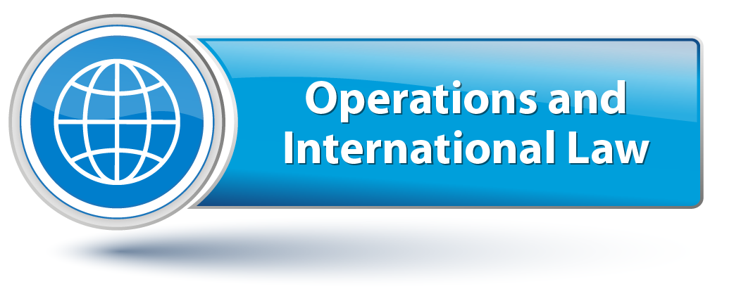 Operations and International Law domain